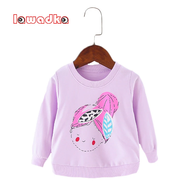 

Lawadka 9-24M Spring Autumn Baby Girl T shirt Long Sleeve Cotton Tops Casual Clothes for Girls Sport Tees Toddler Babies Tops