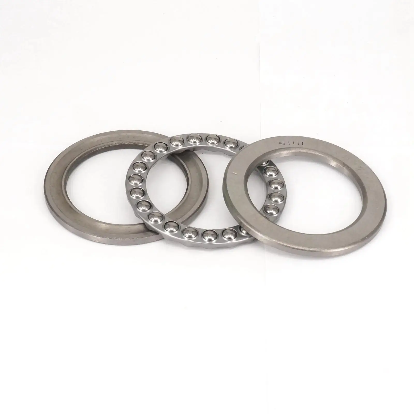 (1)51111 55 x 78 x 16mm Axial Ball Thrust Bearing (2 Steel Races + 1 Cage)AEBC-1