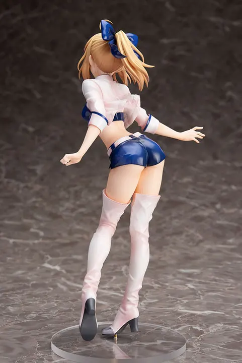 NEW hot 25cm fate/stay night Racing girl saber Artoria Pendragon (Lily) action figure toys collection Christmas gift doll