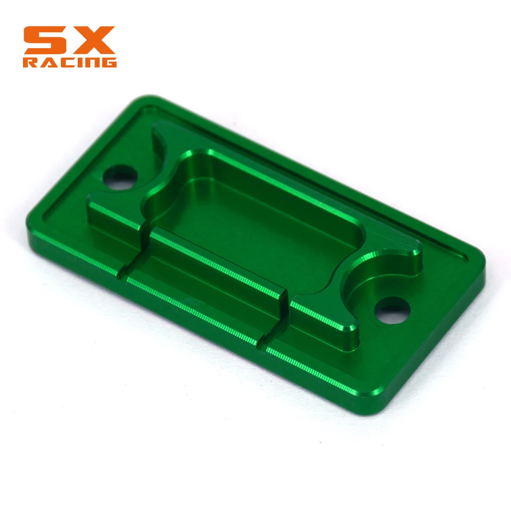 CNC الجبهة الفرامل خزان السائل كاب غطاء لكاواساكي KX125 KX250 KX250F KX450F KLX300R KLX450R KX 65 80 85 100 125 250F 450F