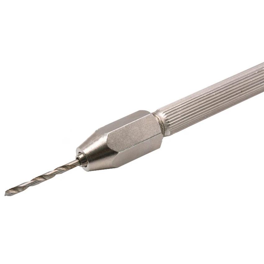 1 Bộ Hai Đầu Đồng Chuck Máy Khoan Cầm Tay Dụng Cụ Khắc 0.5-2Mm Xoắn Mũi Khoan 0.5-3.2Mm Bằng Tay Đấm Kết Hợp Bộ