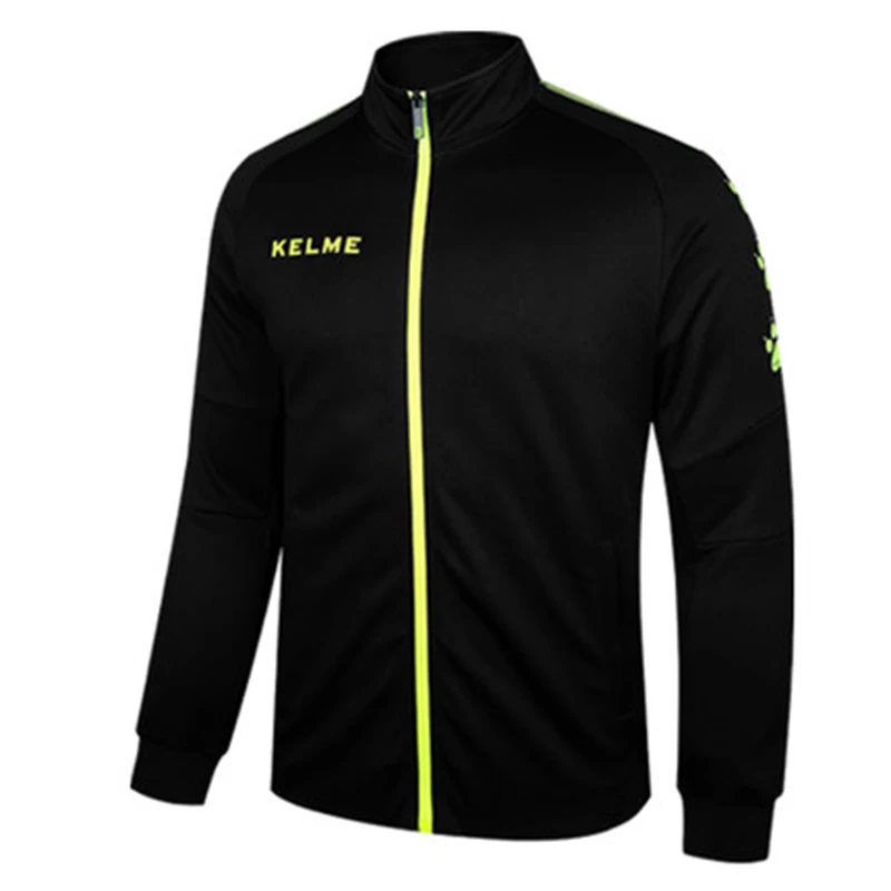 KELME Men\'s Sportswear Exercise Coat Windproof Jacket Joggers Woman Football Running Training Zipper Jacket Male 3881324