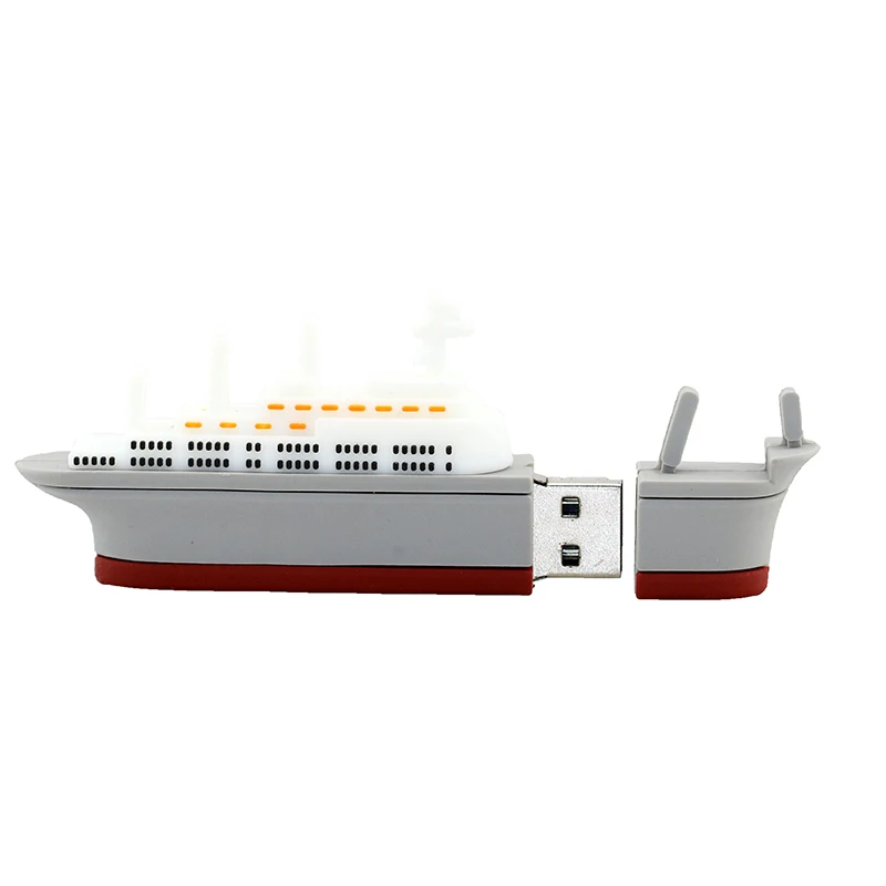 Warship Usb Flash Drive Ship Model Pen Drive 4GB 8GB 16GB 32GB 64GB Steamship Pen Drive Flash Usb Pendrive Memory Stick Storage