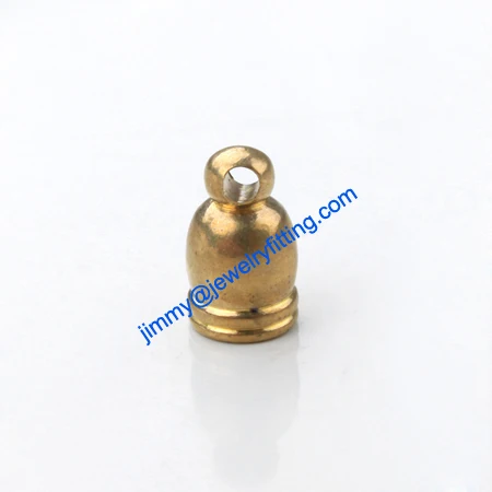 

Jewelry findings Metal End caps for laether cord; crimp end cap; chain end caps 5.5*9.5mm