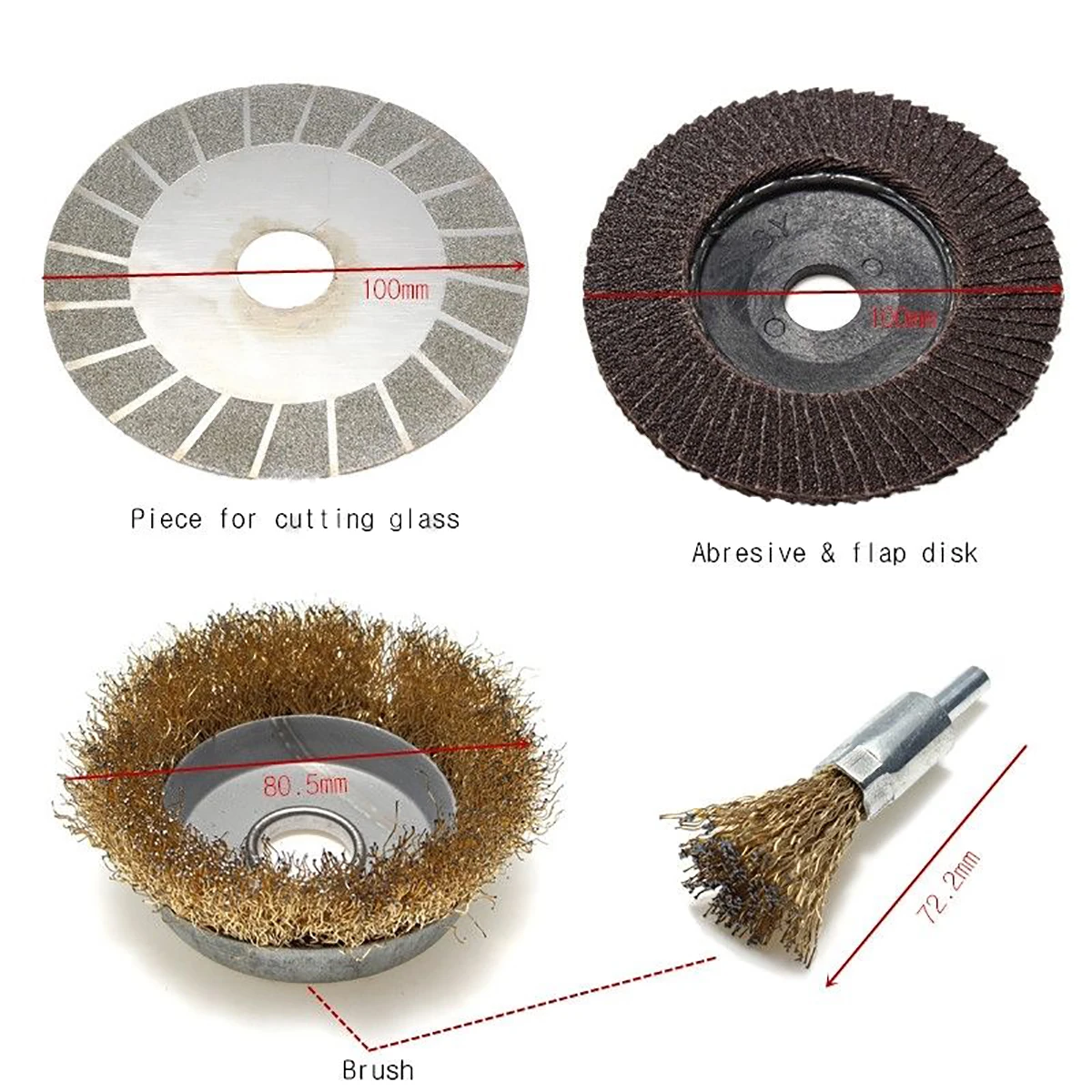 14pcs Hand Drill Variable Angle Grinder Accessory Kit For Cutting Polishing Tool accessories