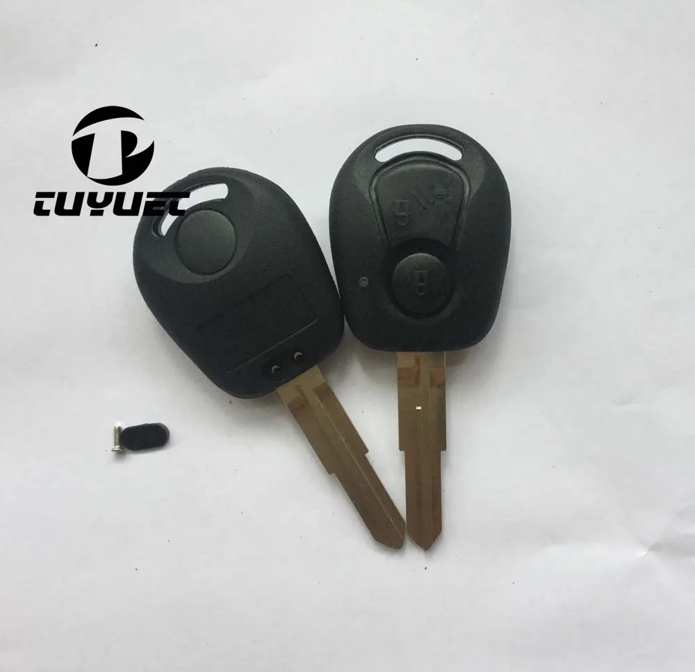 Car Key Blanks Key Case Fix For Ssang Yong Remote Key Shell