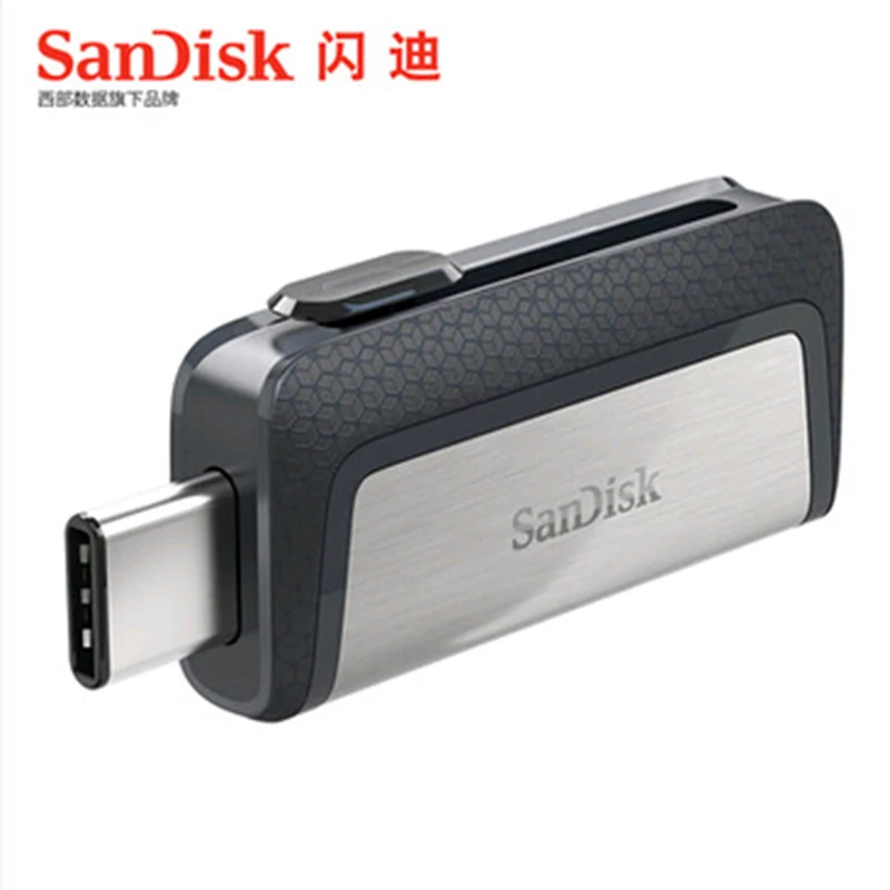 Sandisk Dual OTG USB Flash Drive 128GB SDDDC2 Extreme Type-C USB3.1 64GB high speed Pen Drives 16GB PenDrives 32G USB Stick