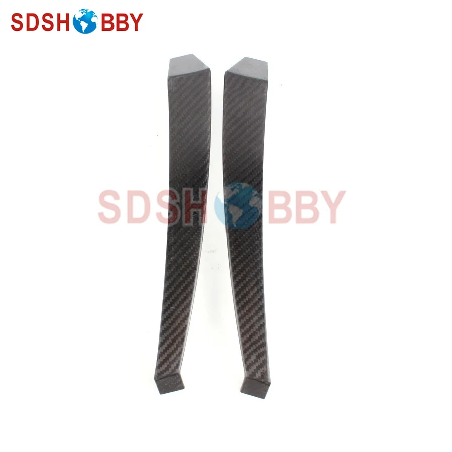 Carbon Fiber Landing Gear for 20 Grade F3A Nitro Airplanes with 3K Treatments on Surface