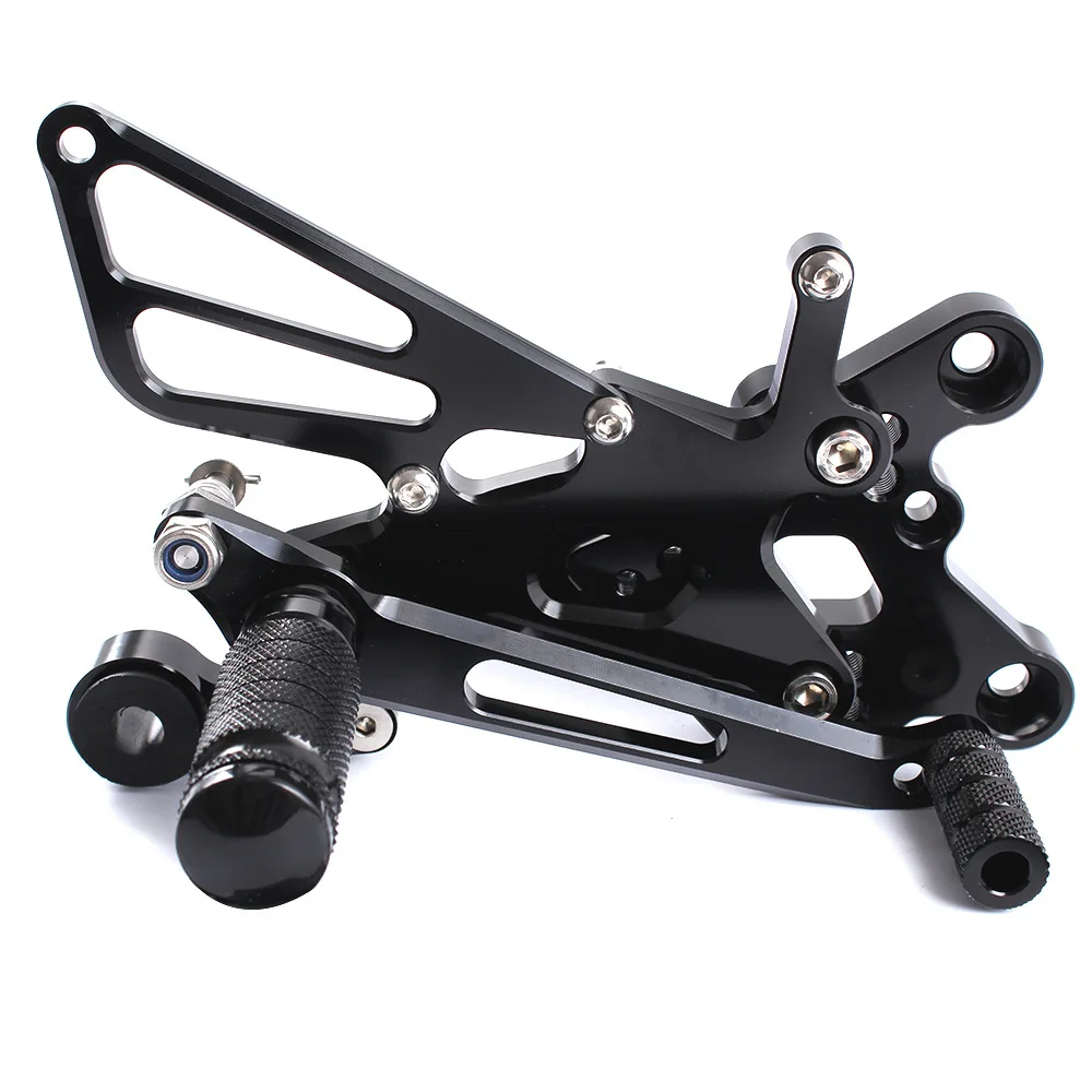 For YAMAHA YZF-R6 YZF R6 2006-2015 CNC Aluminum Motorcycle Adjustable Rearsets Rear Sets Foot Pegs Pedal Foot Rests