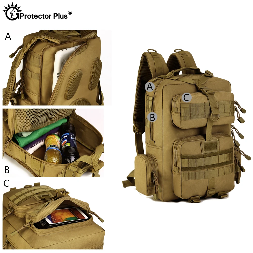 Proteção plus-mochila arma tática militar, patrulha do deserto, camo, caça, alta qualidade, viagens ao ar livre