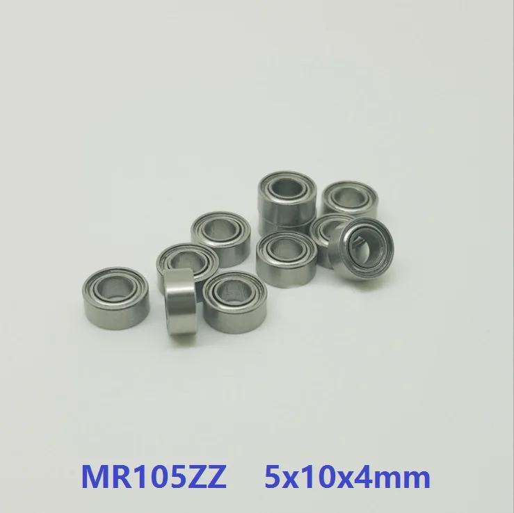 

500pcs/lot MR105ZZ MR105 ZZ MR105Z 5x10x4 mm Miniature deep groove Ball Bearing 5*10*4mm