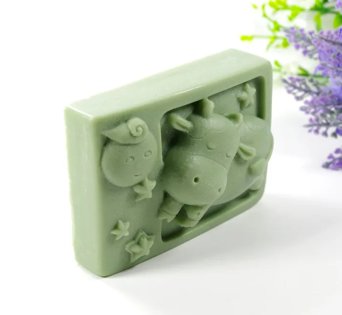 Taurus constellations Mould Craft Art Silicone 3D Soap Mold Craft Molds DIY Handmade Candle Molds S390