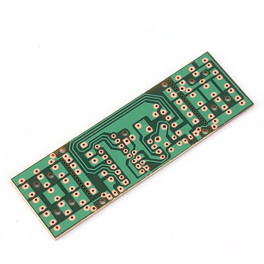Electronic DIY Kit Red Blue Double Color Flashing Lights Strobe NE555 + CD4017 Electronic Practice Learning Kits Suite