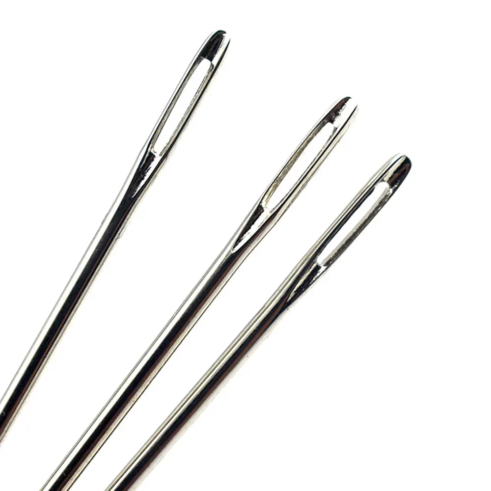 10pcs Set hand Needles Leather Sewing Needle Hand Sewing triangular pin special for leathercraft handwork repair