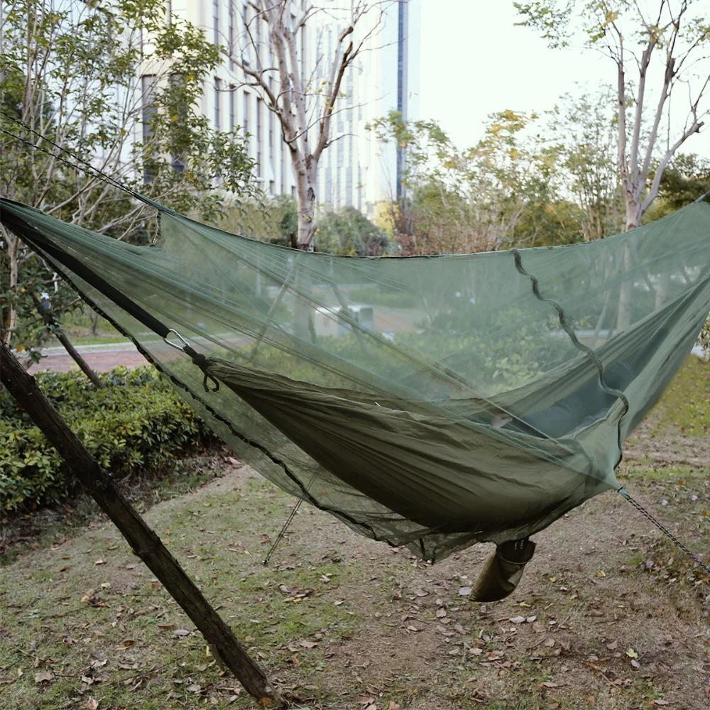 330*150cm Outdoor Hammock  Mosquito Net Cover Ultralight Portable Swing, Hanging Chair Mosquito Net