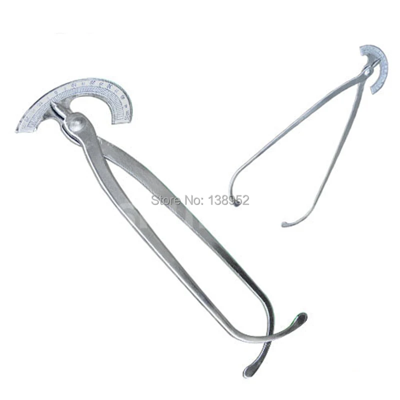 1 قطعة الفولاذ المقاوم للصدأ كولين Pelvimeter الحوض الداخل القطر قياس أداة الحوض مقياس الحوض قياس Pelvimeter