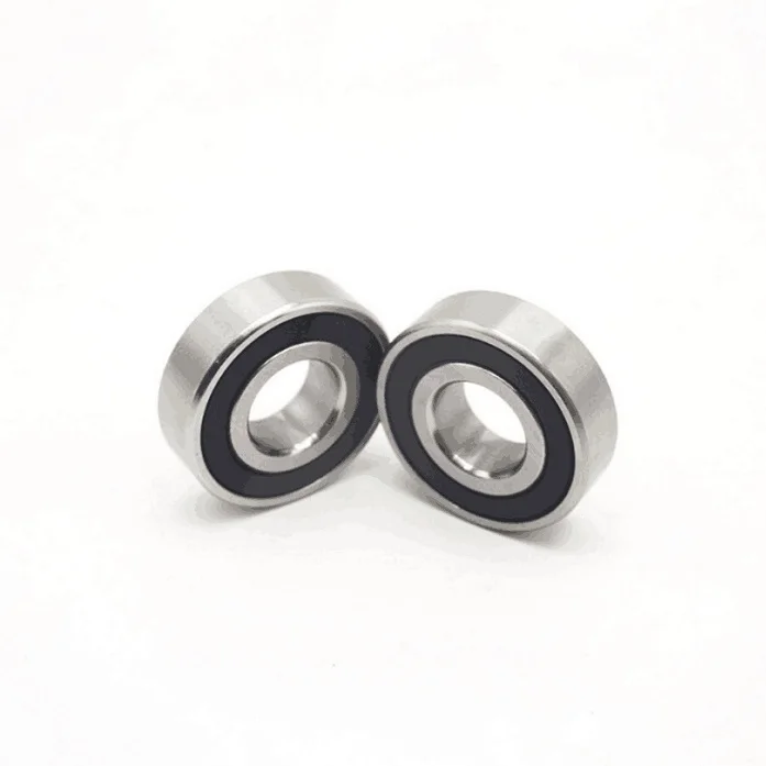 50pcs ABEC-5 S686-2RS S686RS 6*13*5mm stainless steel deep groove ball bearing 6x13x5 mm