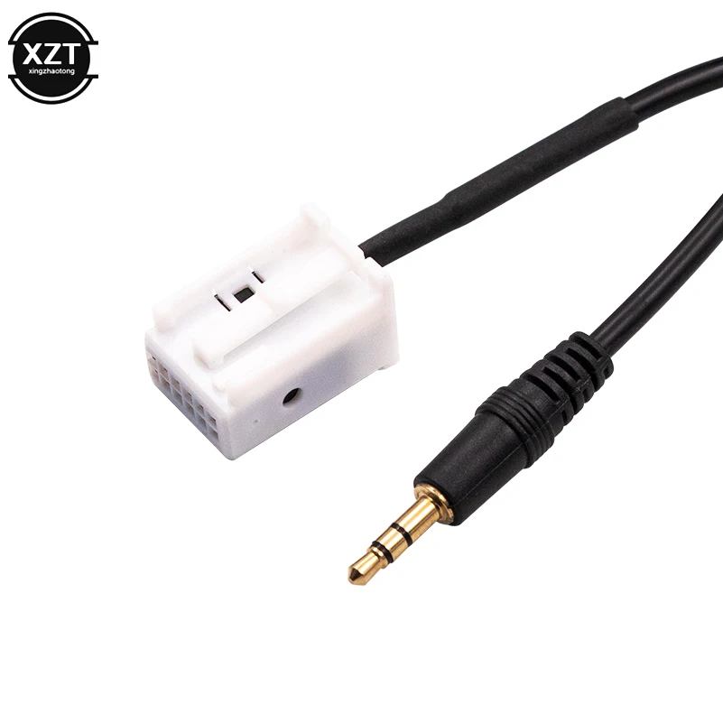 Car Radio Accessory 3.5mm Audio AUX Cable Input For Peugeot 307 408 Sega Triumph Phone MP3 CD Changer Audio Interface Adapter