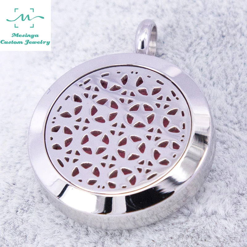 With shiny Chain!10pcs mesinya 1'' Star Sky Aromatherapy /Essential Oils Stainless Steel Diffuser Locket Necklace