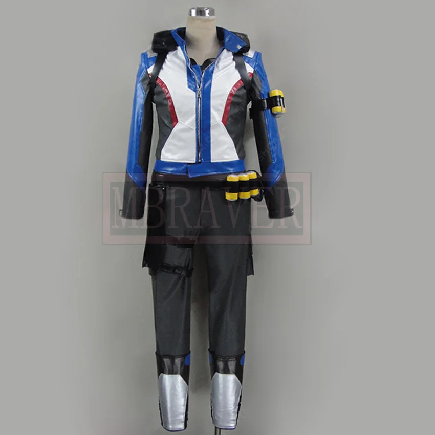 Custom Made Shooting Game Cosplay Costume Soldier 76 Adult Men Carnival Cosplay Costume