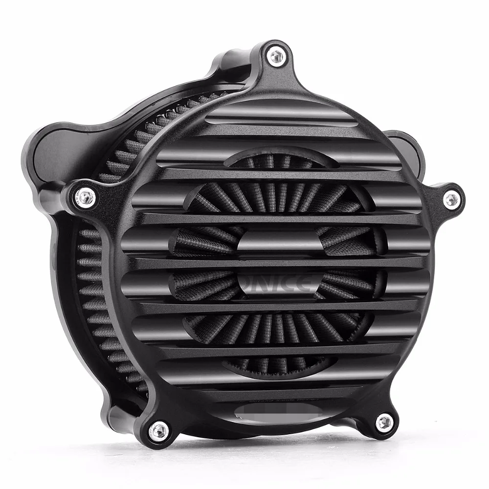 

Black Nostalgia Venturi Air cleaner kits for harley touring FLHX roadking street glide softail air filter for sportster 883 1200