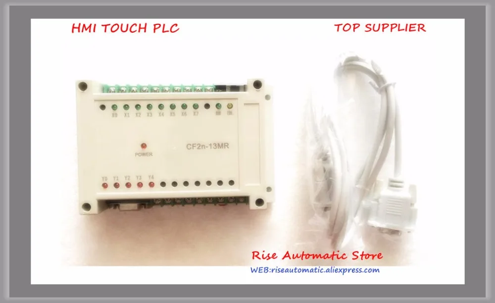 

13MR 8 Input 5 Relay Output PLC RS232 Cable By FX2N GX Developer Ladder CF2N-13MR New Cable