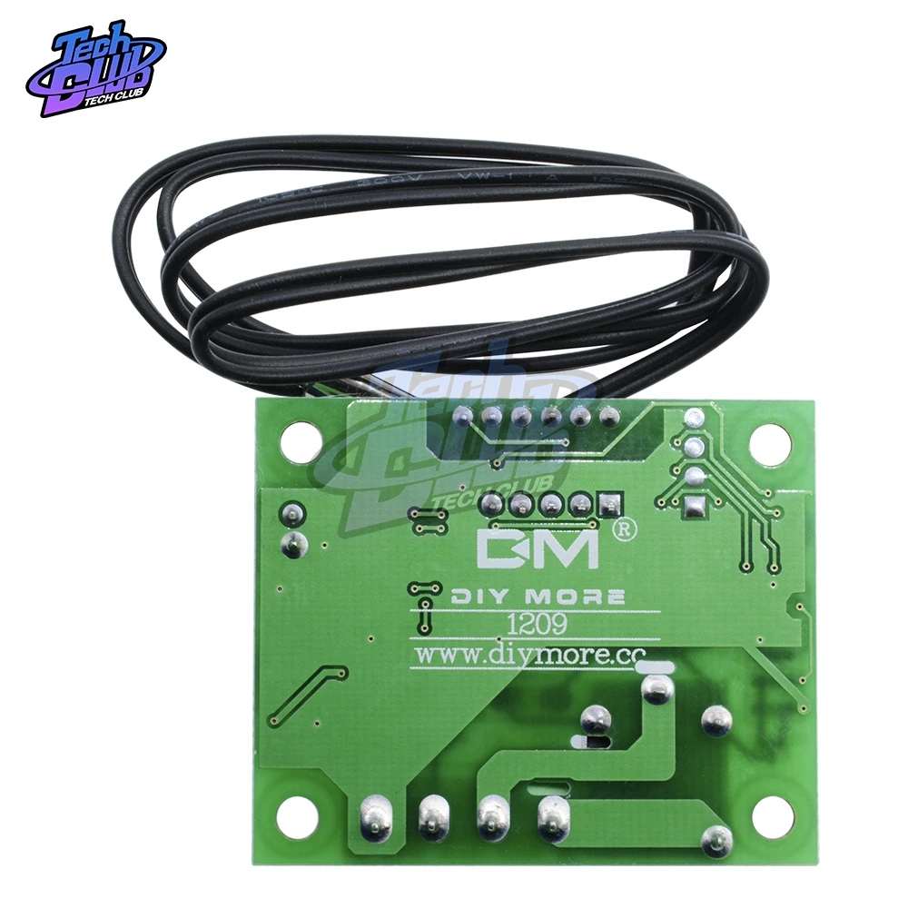 W1209 LED di Temperatura del Termostato Digitale di Controllo del Termometro DC 12V Regolatore Termo Interruttore Modulo + Sensore