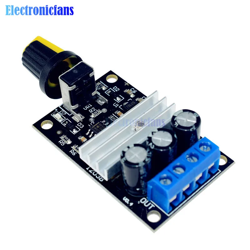 Pwm Dc 6V 12V 24V 28V 3A Motor Speed Control Switch Controller Pwm Motor Speed Varible regulator Controller Switch Module Board