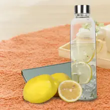 Glass Water Bottle 360ml or 550ml for Sports #5