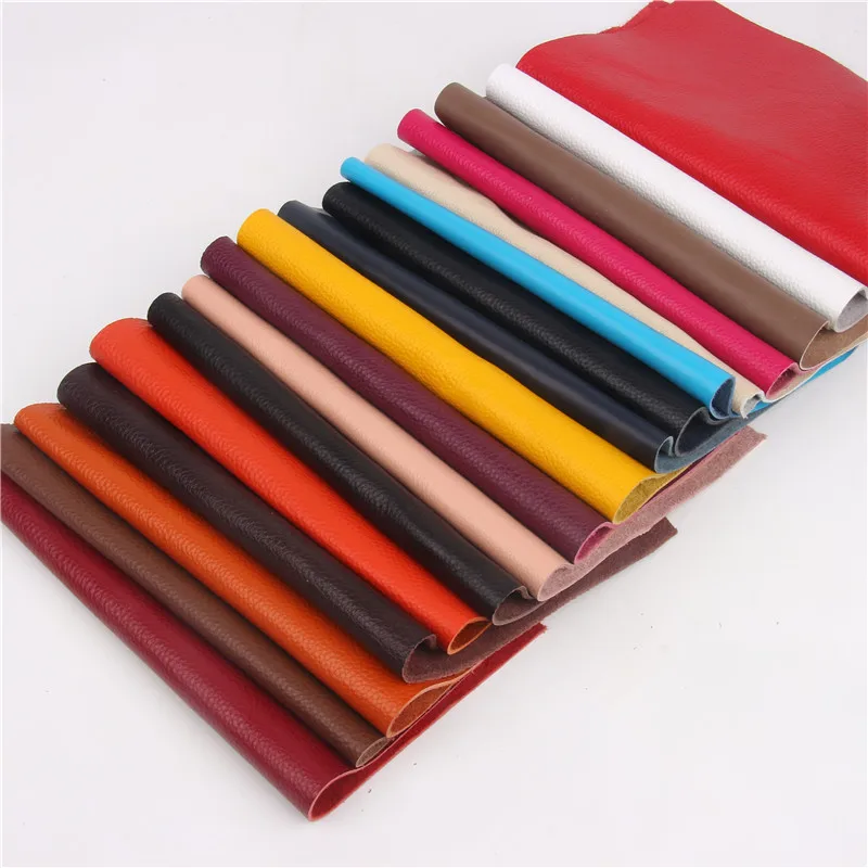 Frst layer cowhide leather thick genuine leather good for leather carving cowhide leather lots color choice