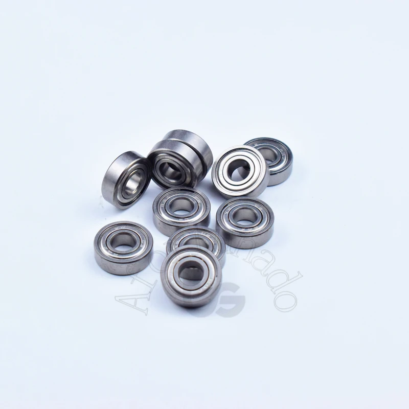 High Speed Mechanical Equipment Bearing, aço cromado, metal selado, R4ZZ, 6.35x15.875x4.978mm, 10Pcs, frete grátis