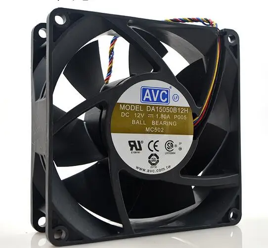 DA15050B12H 12V 1.80A  15050 PWM 15CM double ball large air flow cooling fan