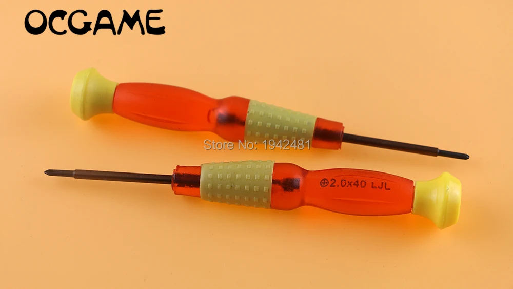 

100PCS/LOT 2.0*40mm Professional cross Screwdriver for ps3 PS2 Controller "+" Screwdriver Repair Tool OCGAME