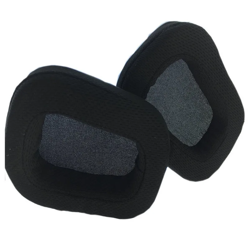 ソフトメモリーフォームヘッドセット交換用G933 G633ヘッドセット耳あて換気画面布sh #