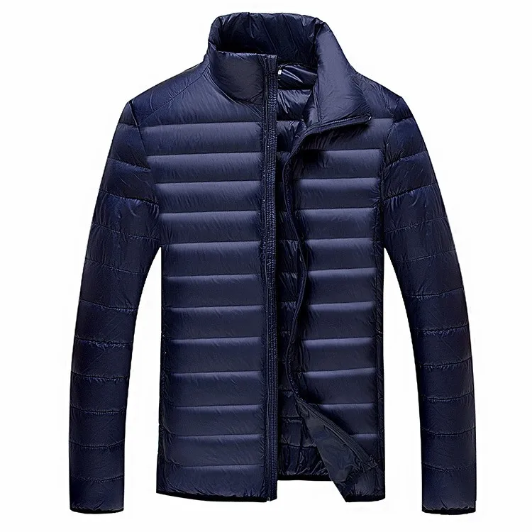 NewBang Plus-Chaqueta de plumón de pato para hombre, Plumífero ultraligero de plumas, prendas de vestir con bolsa de transporte, 5XL, 6XL, 7XL