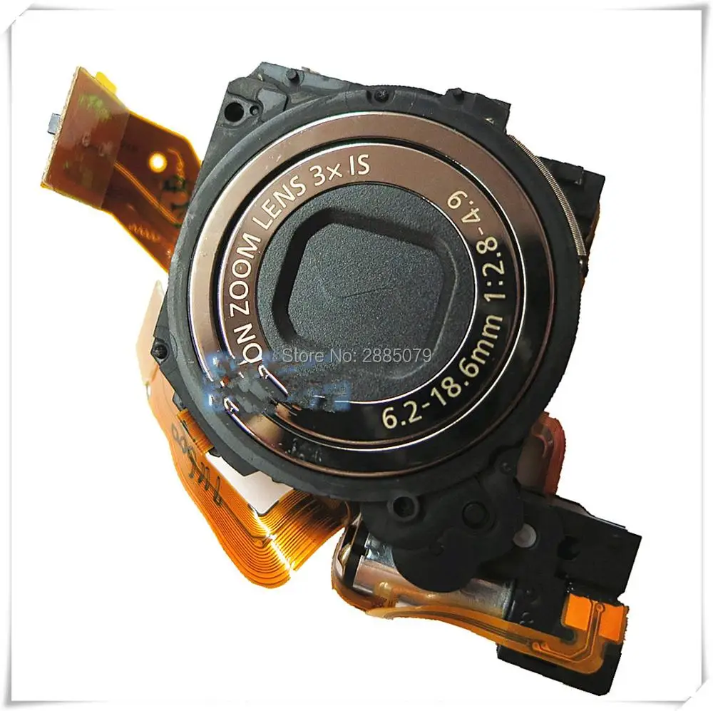 100 % new original Black zoom For Canon IXUS85 IS SD770 IS lens with ccd PC1262 IXY25 lens IXUS 85 IS camera repair part