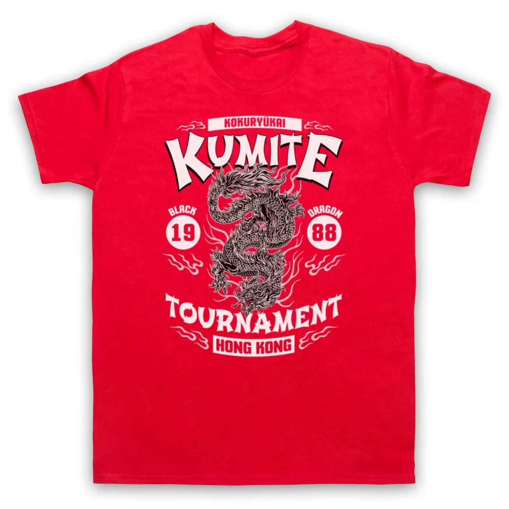 Fashion Popular Style Man T-Shirt Bloodsport Unofficial Kokuryukai Kumite 88 Van Damme T-Shirt Adults & Kids Size scute T Shirts