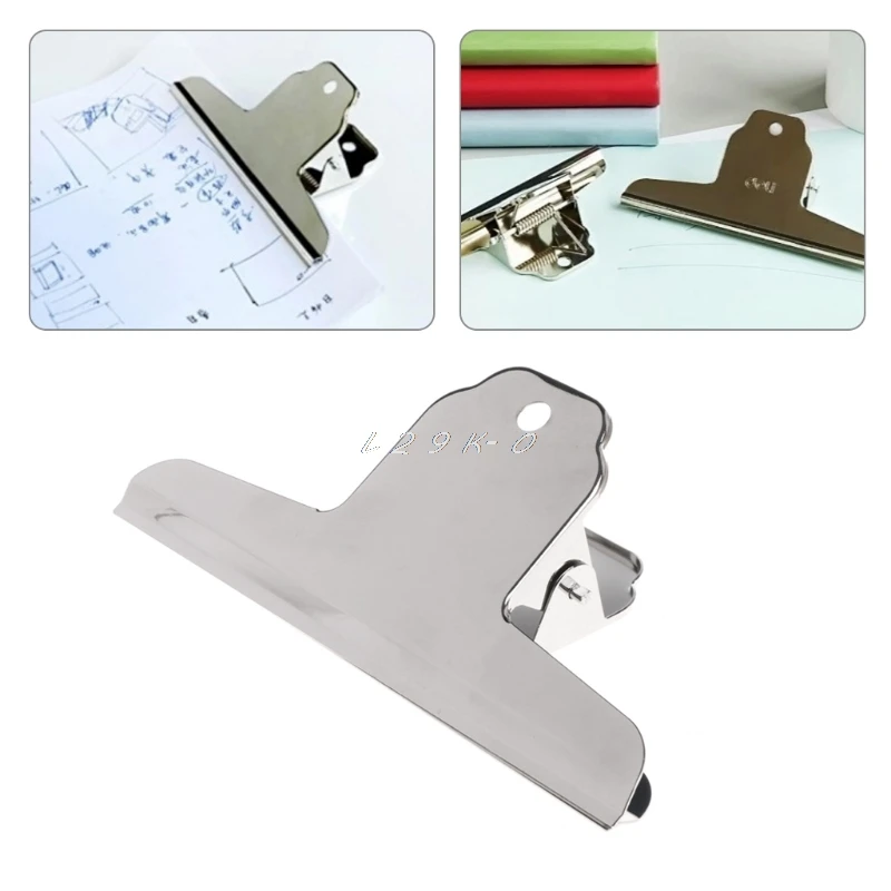 Metal Grip Clips Bulldog Clips Letter Document Organizer File Binder Clamps