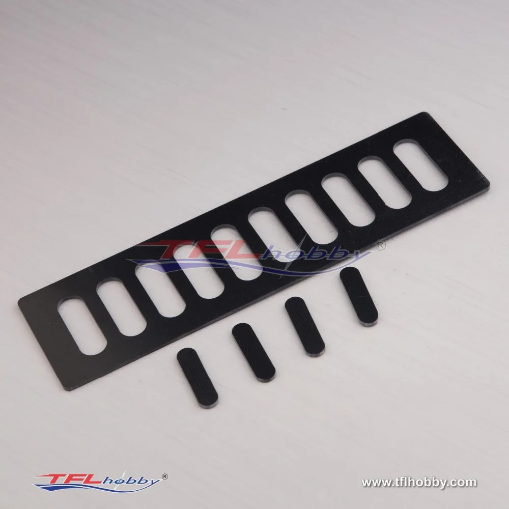 TFL Genuine Parts! Carbon Fiber fixed mount Supporting for Lipo Battery for RC Boat