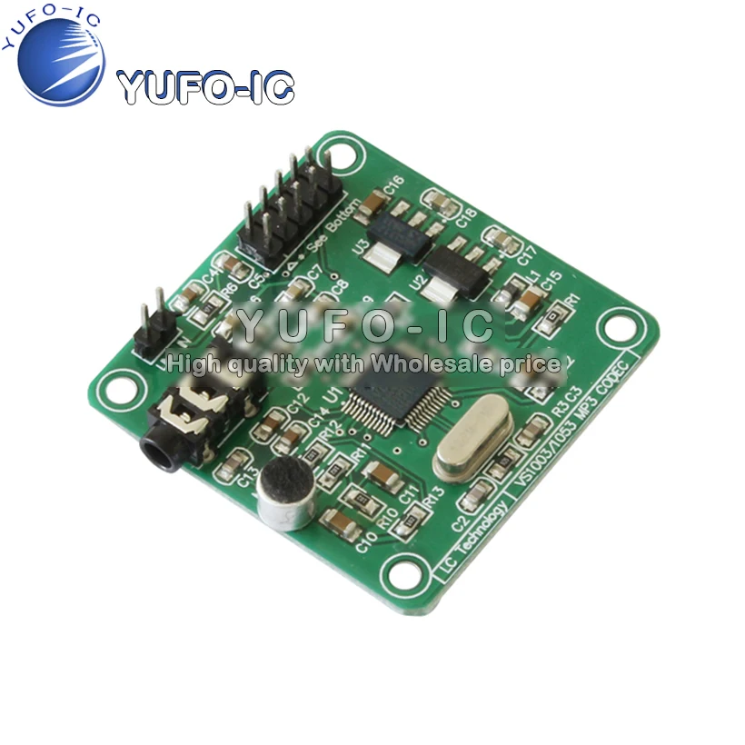 VS1003 MP3 Module Onboard Microphone