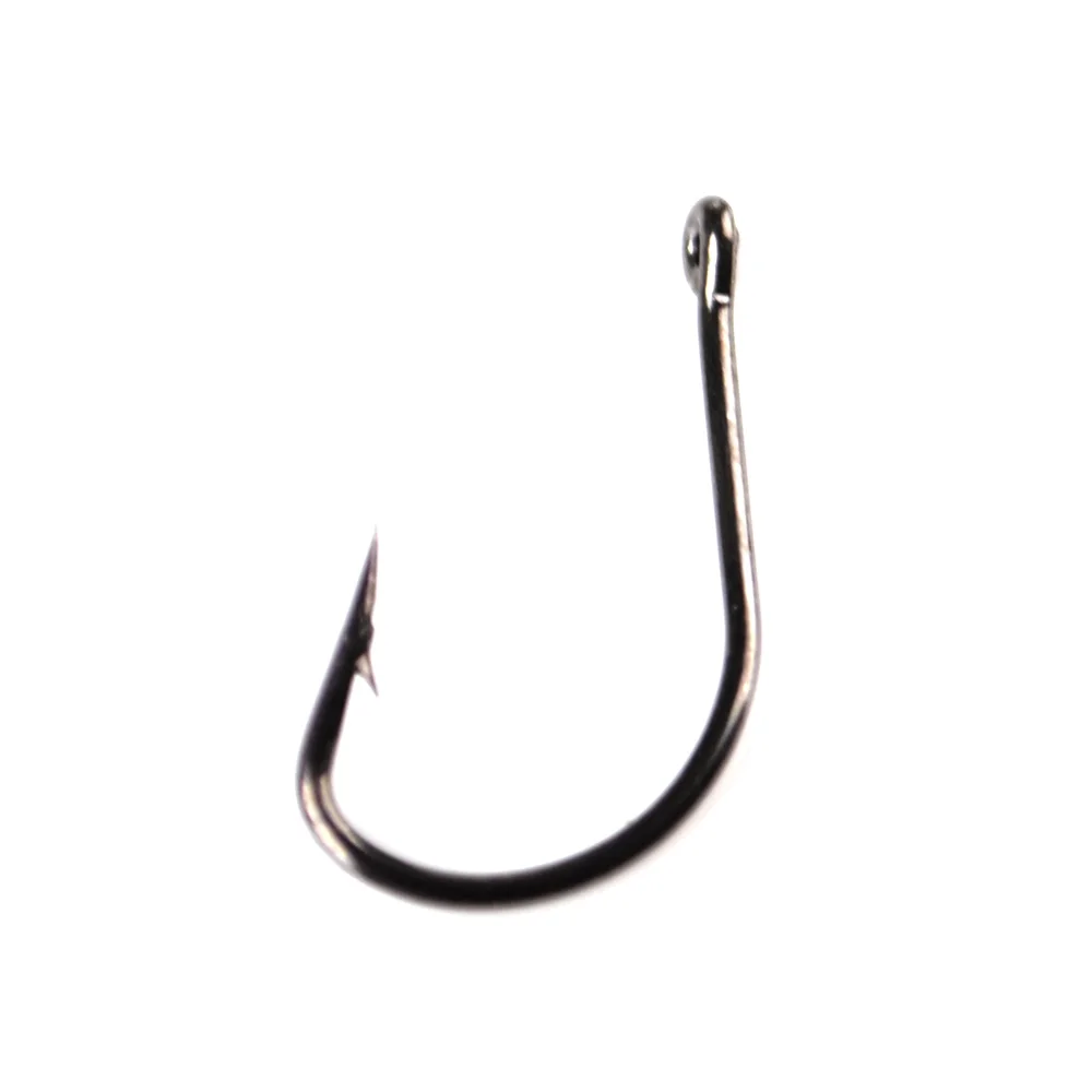 NGB 50PCS TOMARU Fishing Hook With Ring 3#-12# High Carbon Steel Barbed Hook Carp Fishhook Feeder Accessories