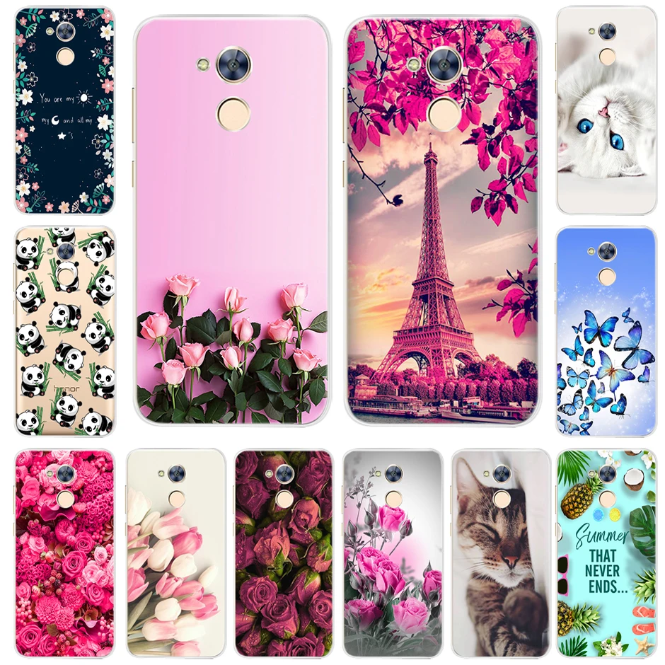 

Мягкий силиконовый чехол для Huawei Honor 6A, чехол из ТПУ для Honor 6A DLI-TL20 5,0 дюйма, чехол-бампер для телефона Huawei Honor6A