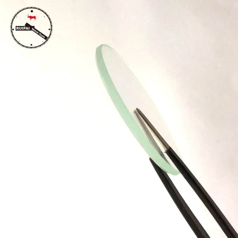 2pcs/lot 36mm 36.5mm watch glass crystal 2mm thickness Flat Round Watch Glass for Replacement