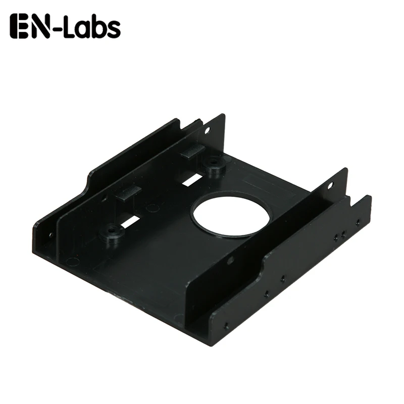 

En-Labs New 2.5" SSD HDD dock to 3.5" hard drive bay plastic mounting kit adapter, bracket converter for PC Holder - 1pc