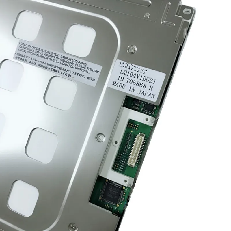 10.4 นิ้วหน้าจอ LCD LQ104V1DG21 สำหรับเครื่อง CNC หน้าจอระบบควบคุมอุตสาหกรรมหน้าจอ