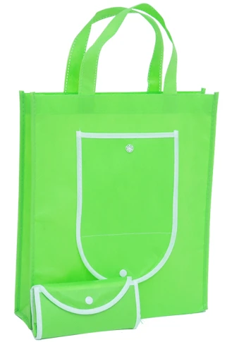 Bolsa de compras no tejida para regalo, publicidad, fiesta, supermaket, plegable, fácil de llevar, 20 unidades