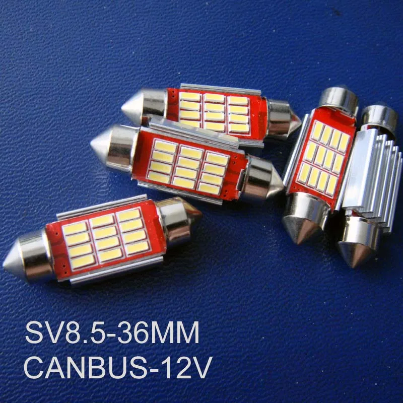 

High quality 12V 36mm Auto Festoon Led Lamps CANBUS Error Free Led Car Interior Dome Lamp Reading Bulbs free shipping 10pcs/lot