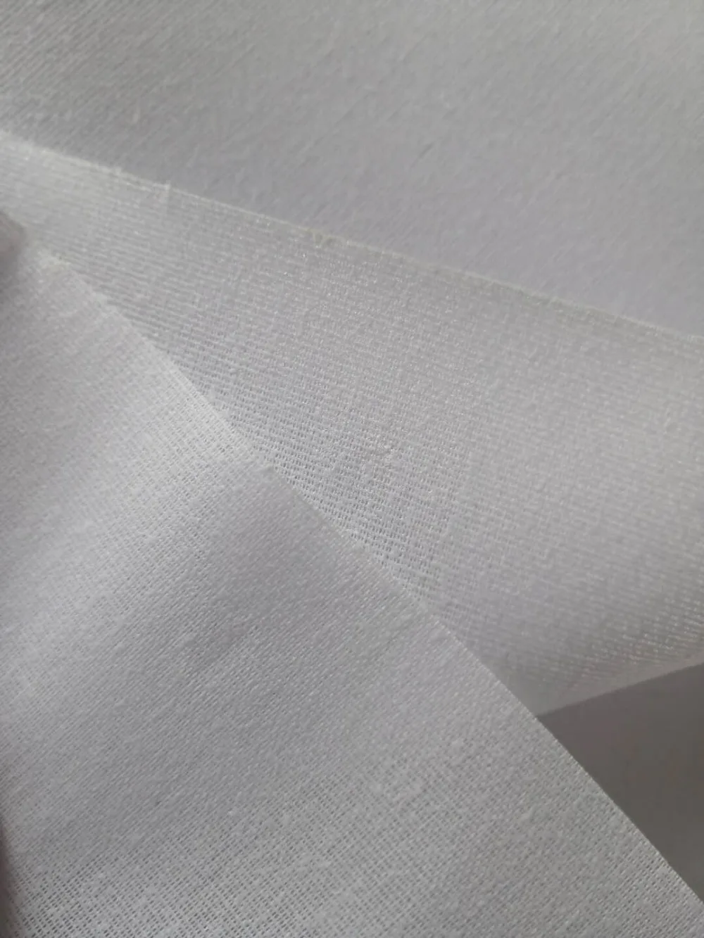 100cm*100cm Interlining Iron-On Heavy Fusible White Non Woven-Interface Buckram Filling Wadding