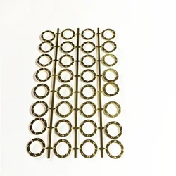 1Set RC Electric Assembled Boat Copper Round Side Scuttle 10x7x0.3mm Suspended Sash Spare Parts for Ship Model
