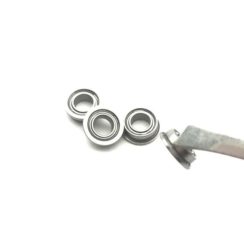 2025 venda quente real 10pcs mf62zz flange flangeado rolamentos rígidos de esferas 2x6x2.5mm